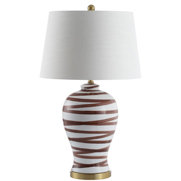 Joelie 29" Ceramic LED Table Lamp - JONATHAN Y